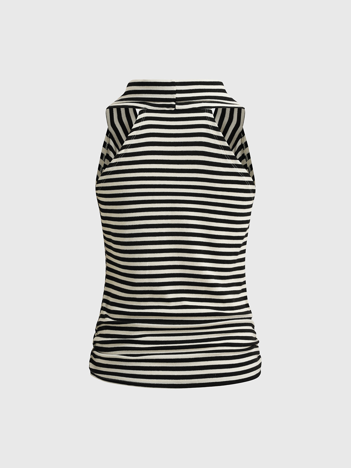 Brick Lane Skimming Psychedelic Stripe Tank - Mono