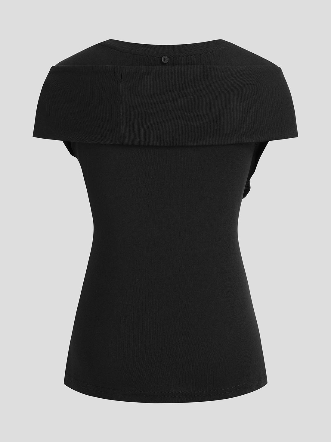 Switch Signal Scarf Tee – Noir Black