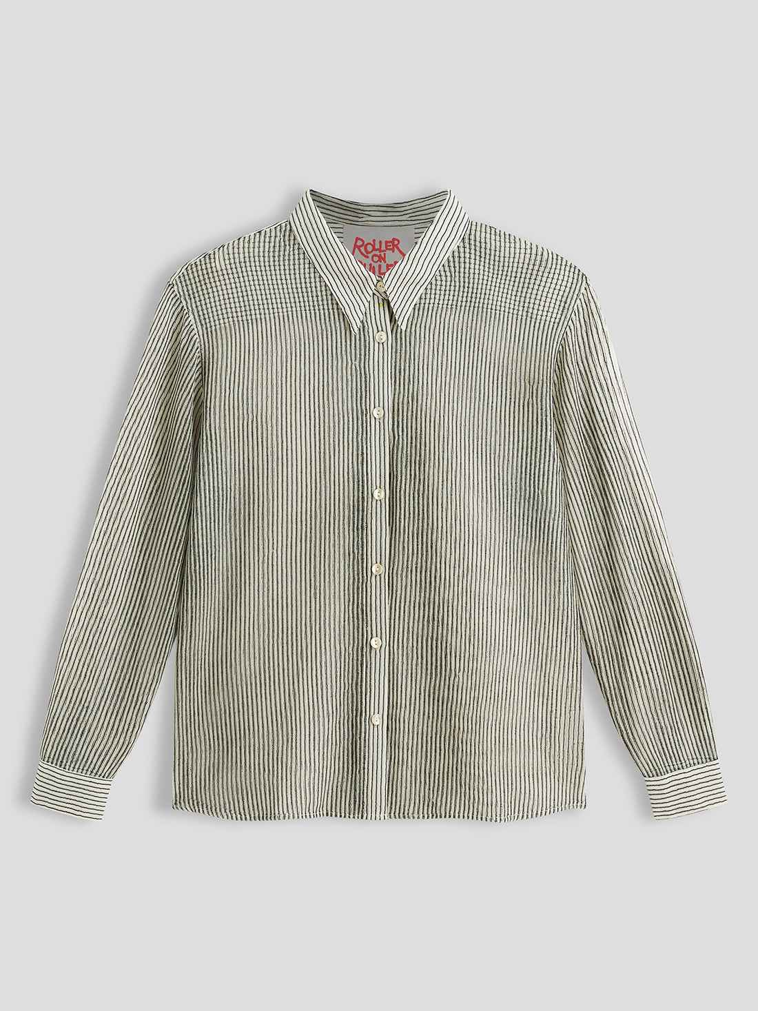 Line of Sight Shirt – Beige Stripe