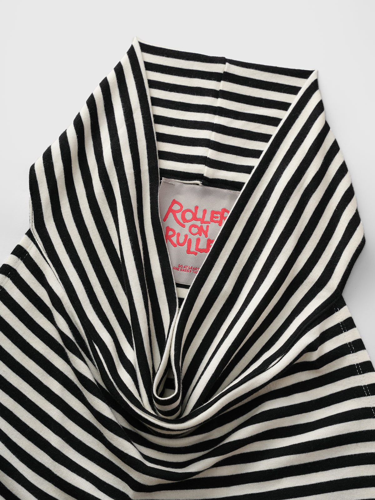 Brick Lane Skimming Psychedelic Stripe Tank - Mono