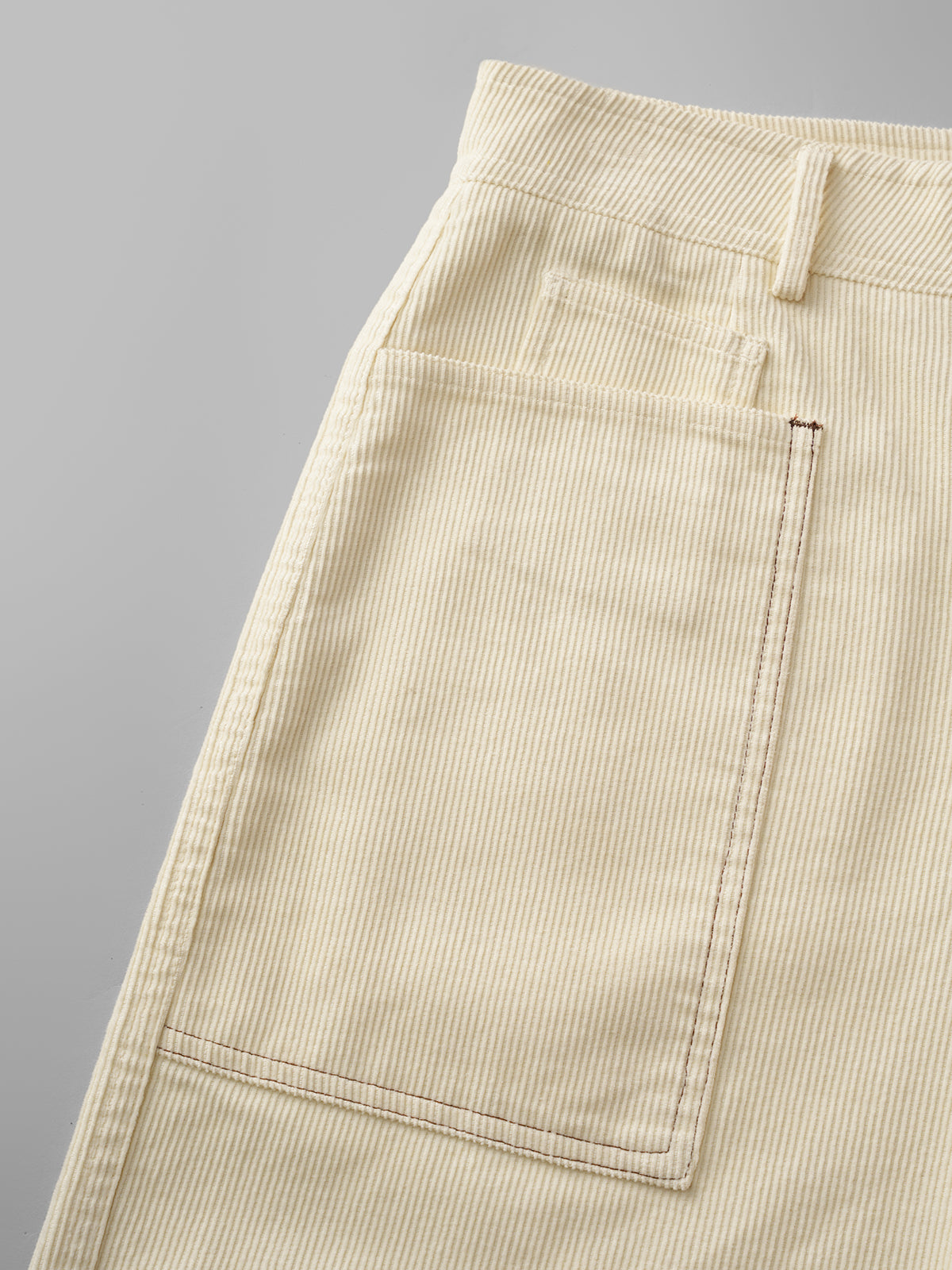 Brick Lane Straight Embroidered Graphic Jorts - Apricot