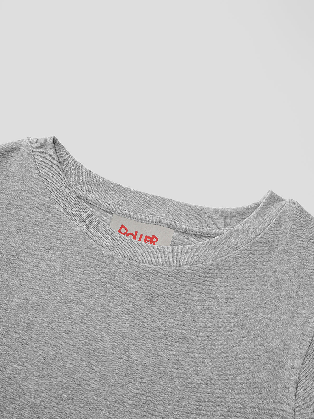Switch Signal Scarf Tee – Cloud Gray