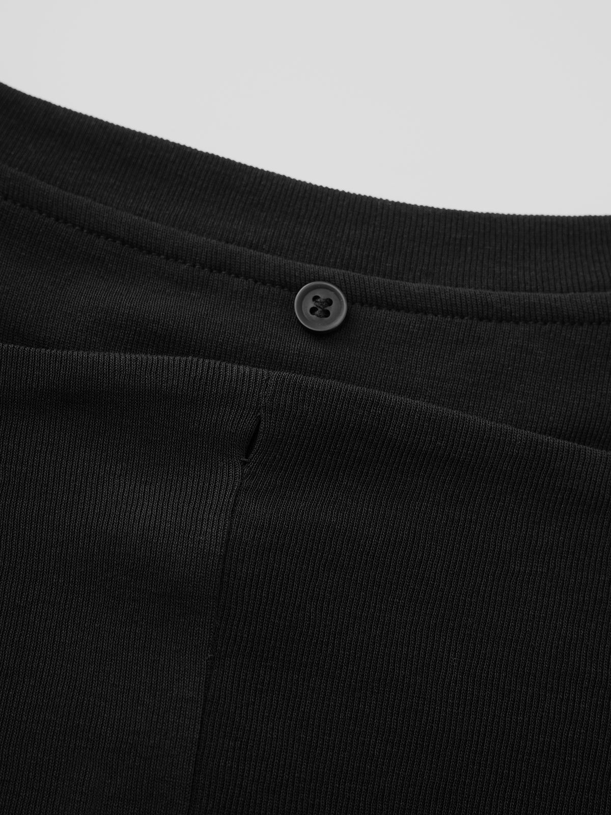Switch Signal Scarf Tee – Noir Black