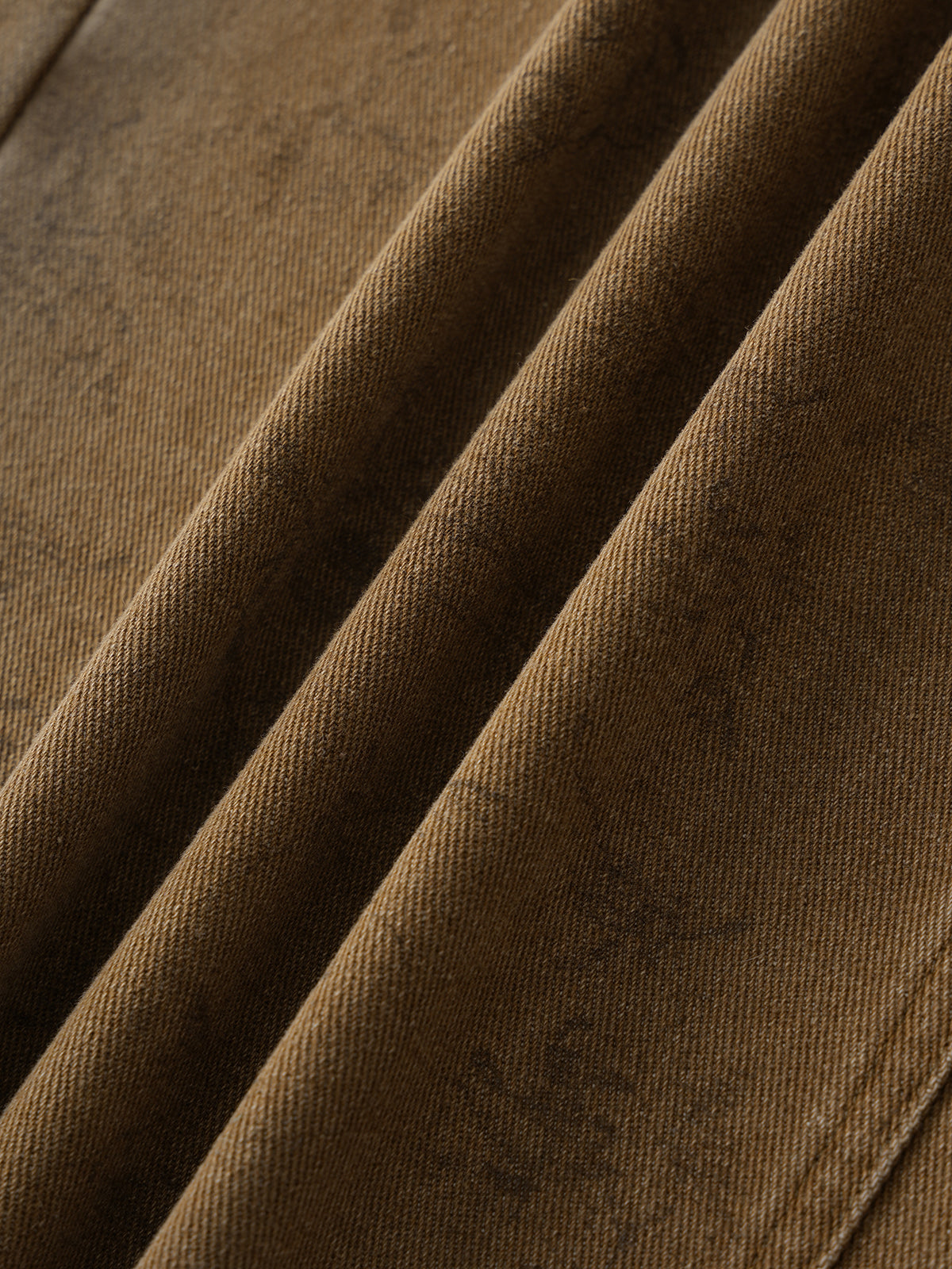 Brick Lane Wide-leg Texture Print Relaxed Pants - Brown