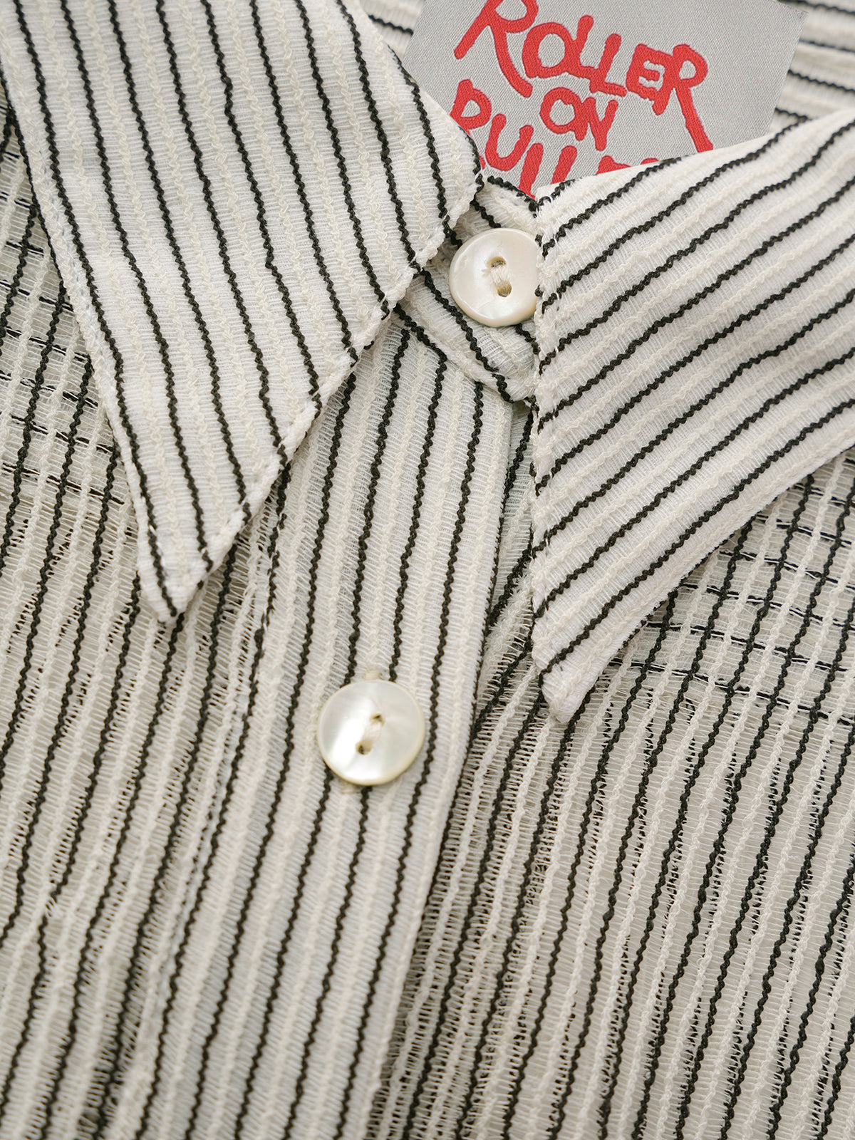 Line of Sight Shirt – Beige Stripe