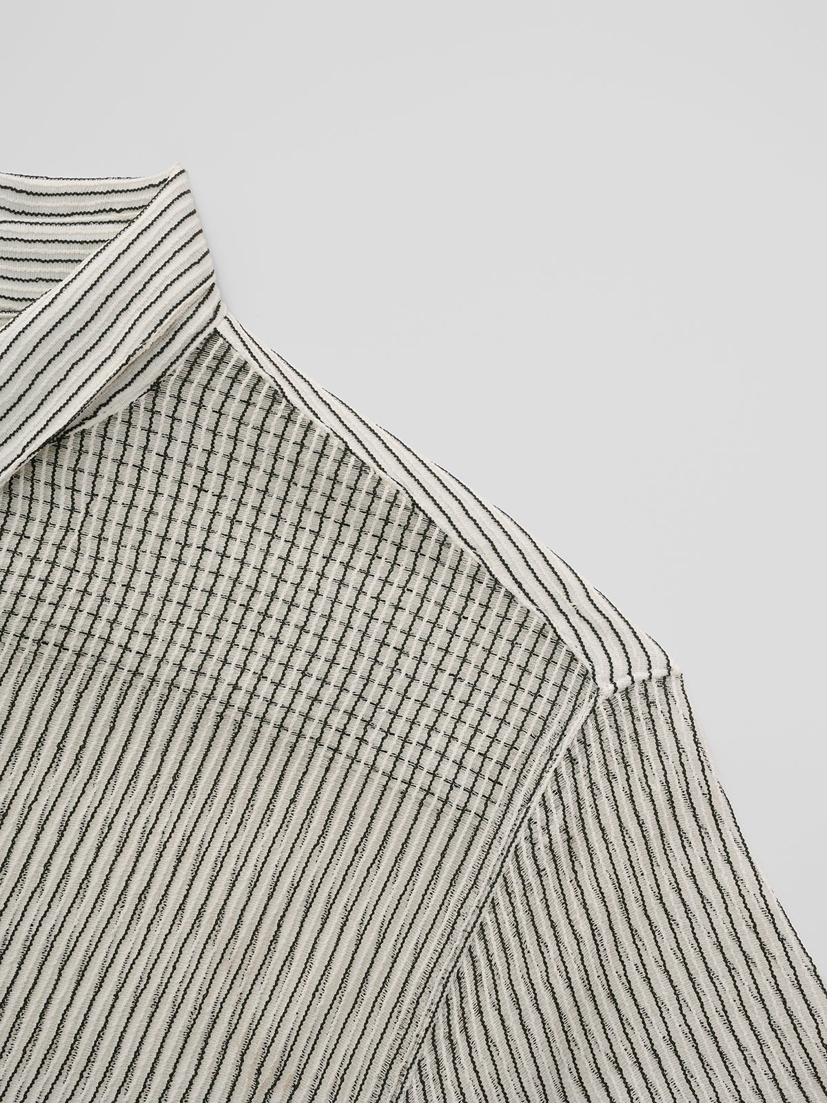 Line of Sight Shirt – Beige Stripe