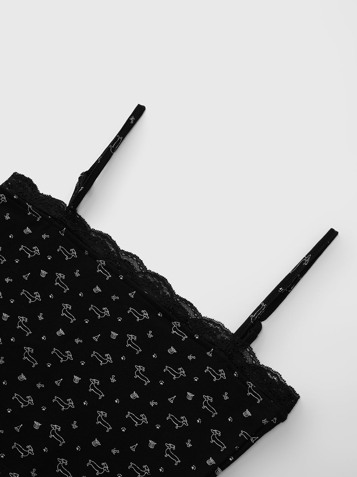 Brick Lane Cropped Retro Floral Graphic Top - Black