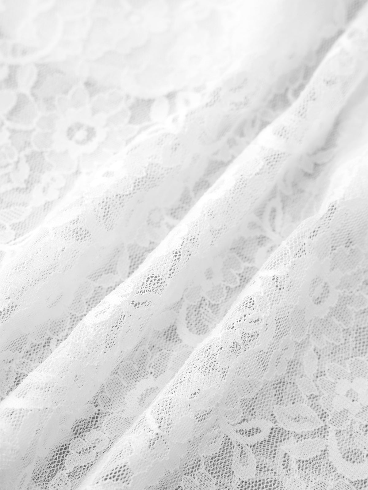 Lace-Coded Base Tee – Basic White