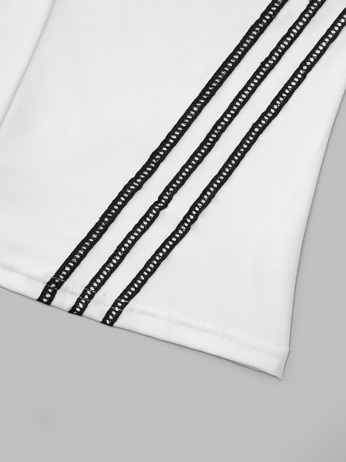 Static Line Crossover Top – Crisp White