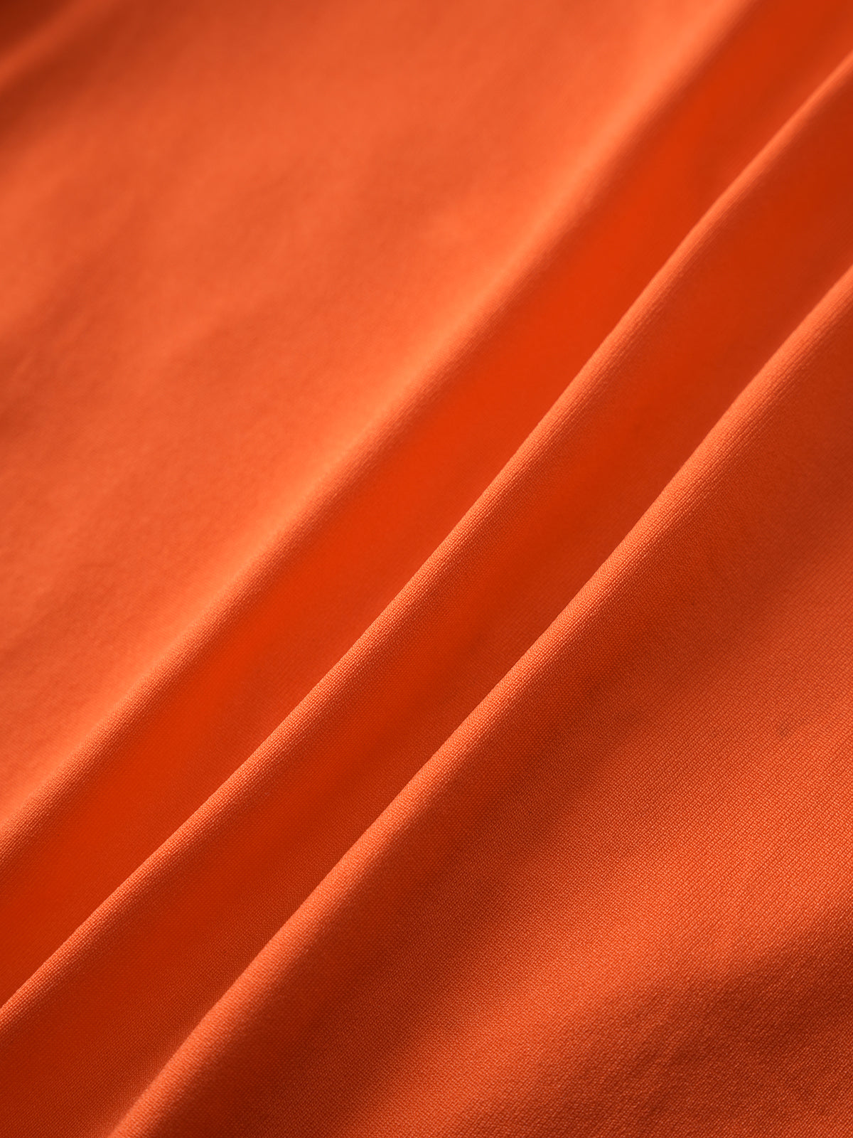 Brick Lane Tie-front Cropped Cardigan - Orange