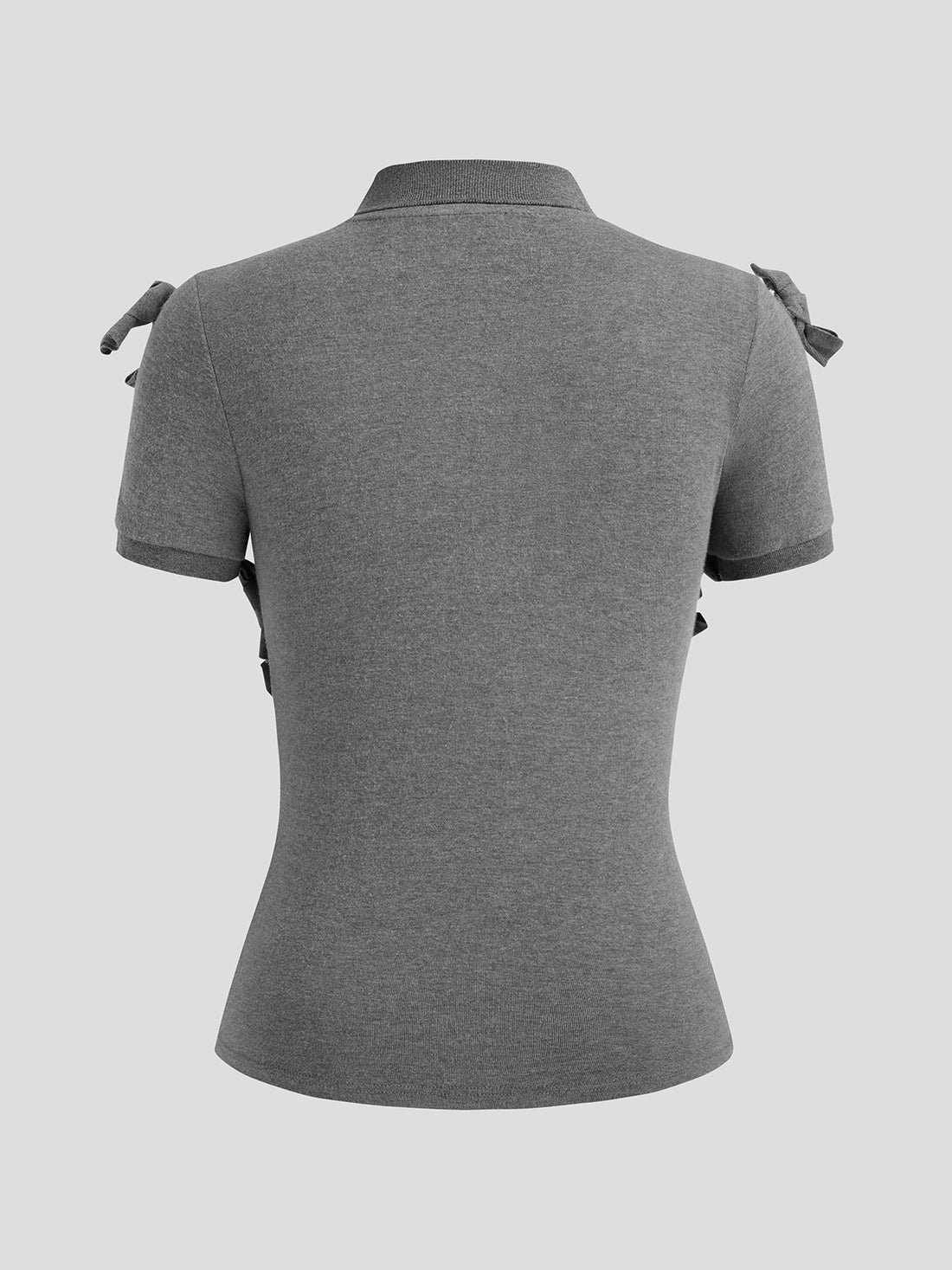 To-Do Bow Tee – Ash Latte