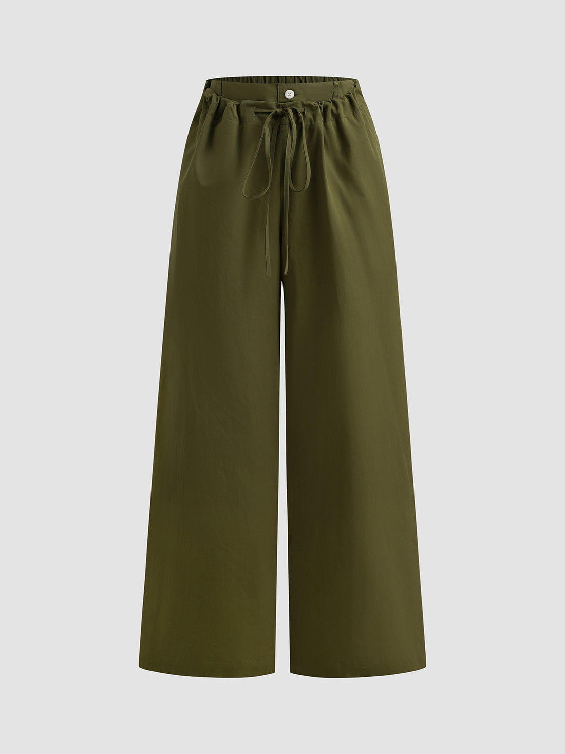 Brick Lane Straight Utility Cargo Pants - Olive Green
