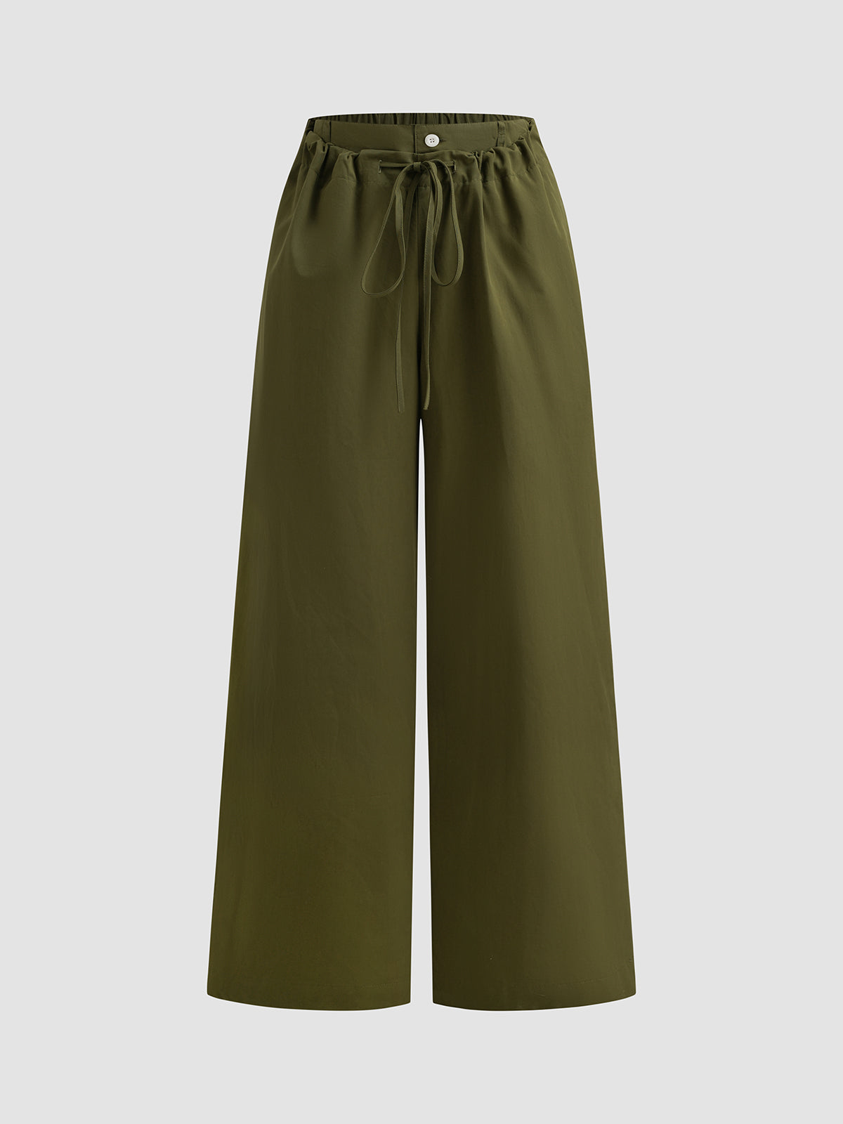 Brick Lane Straight Utility Cargo Pants - Olive Green