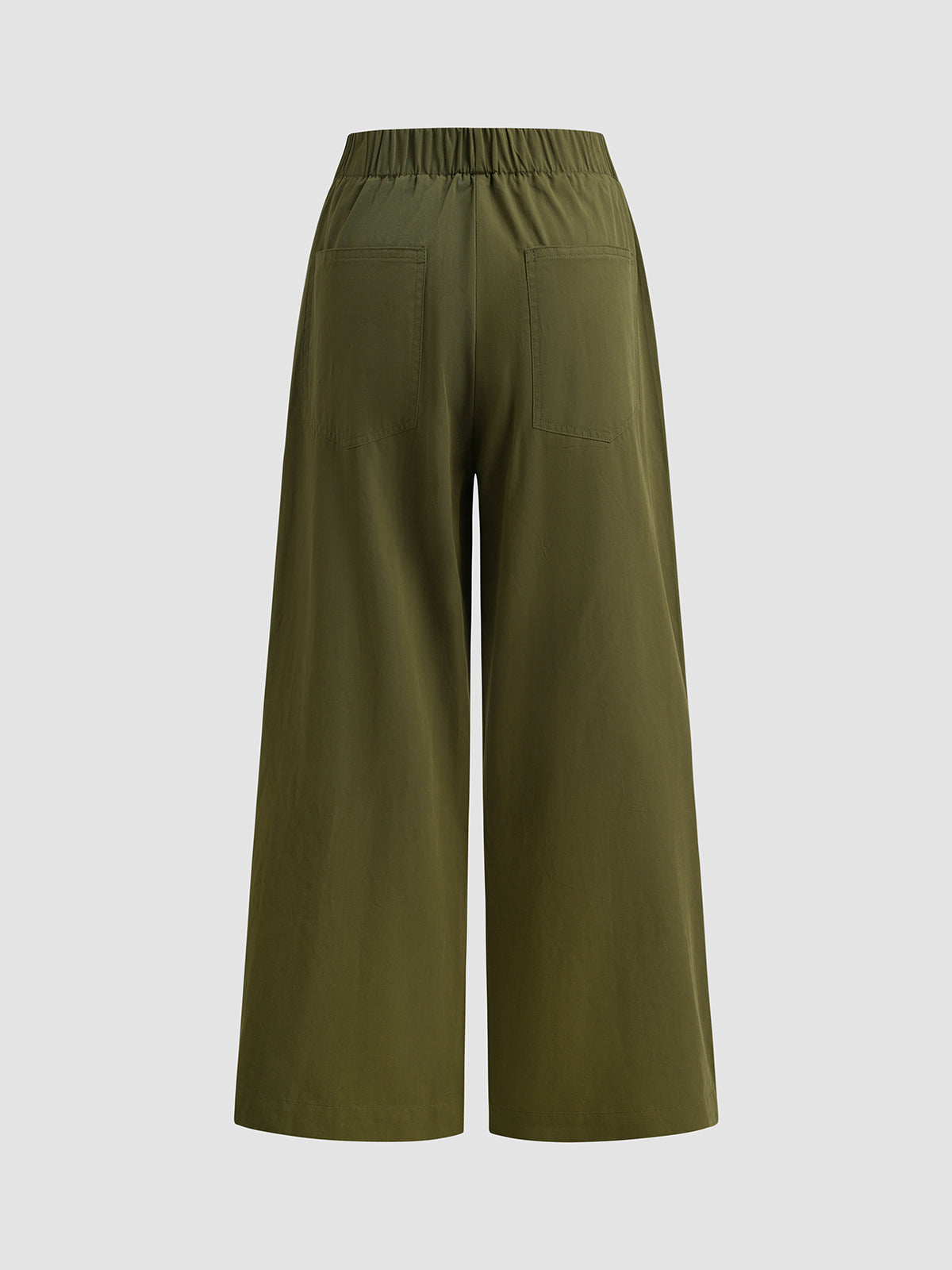 Brick Lane Straight Utility Cargo Pants - Olive Green