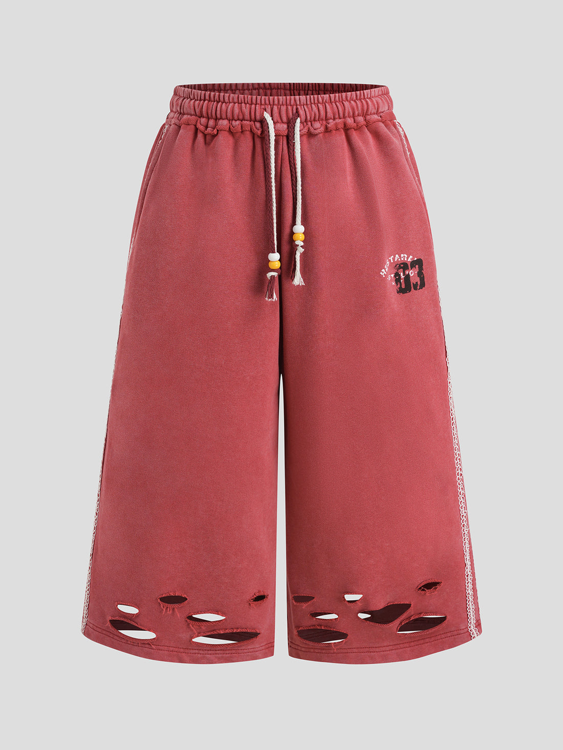 Don’t Text Me Shorts – Rose Red
