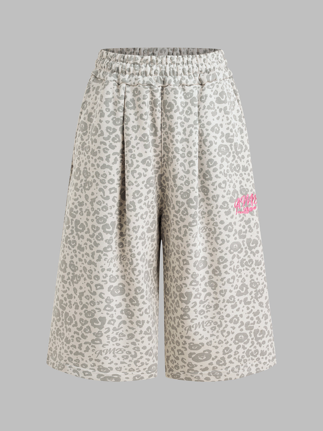 RA Chat Lounge Shorts – Static Leopard