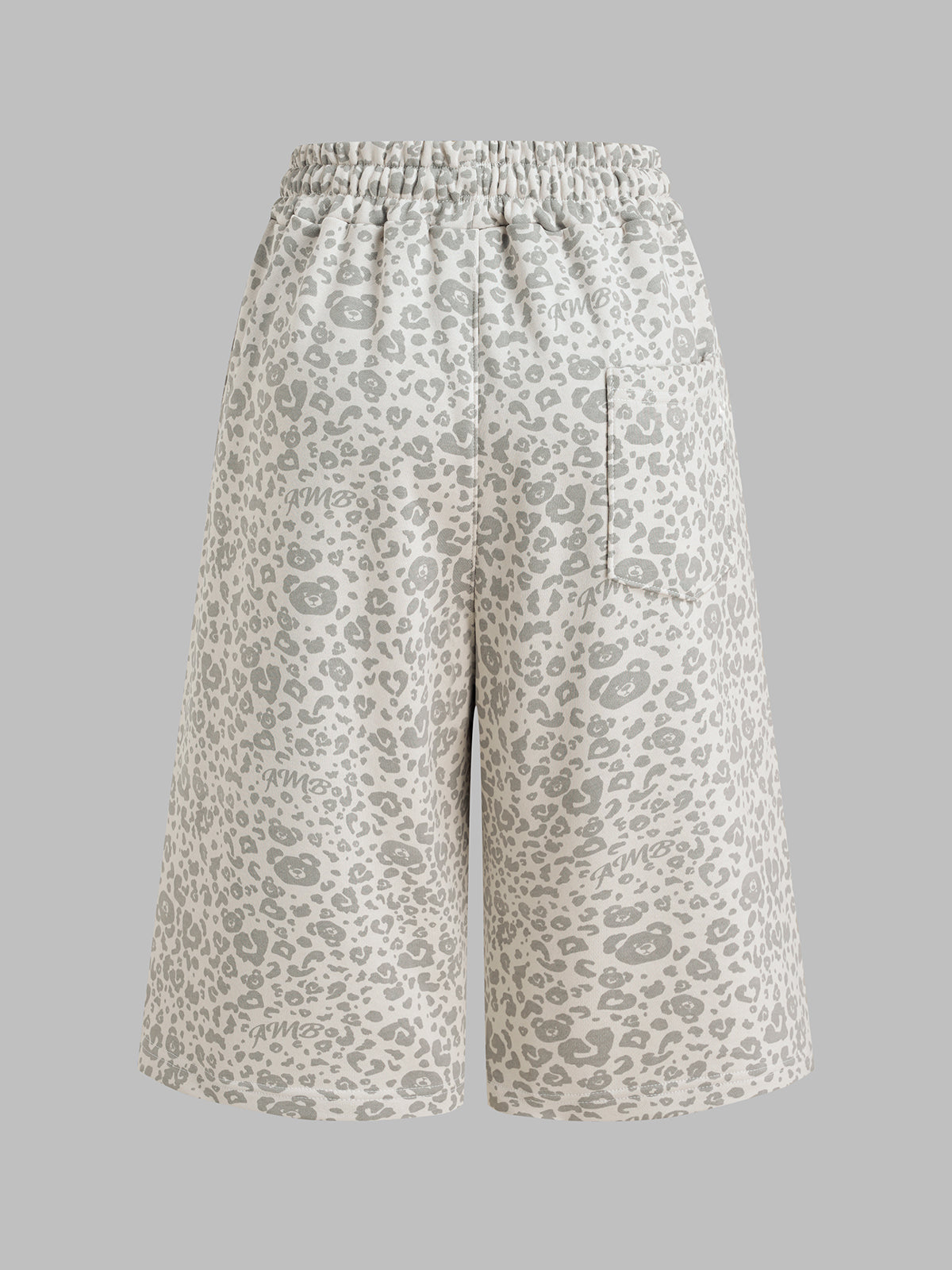 RA Chat Lounge Shorts – Static Leopard
