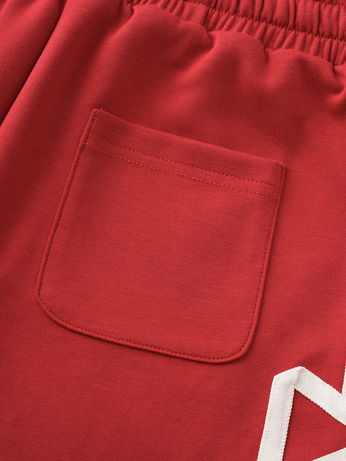 Scoreline Ribbon Shorts – Cherry Court