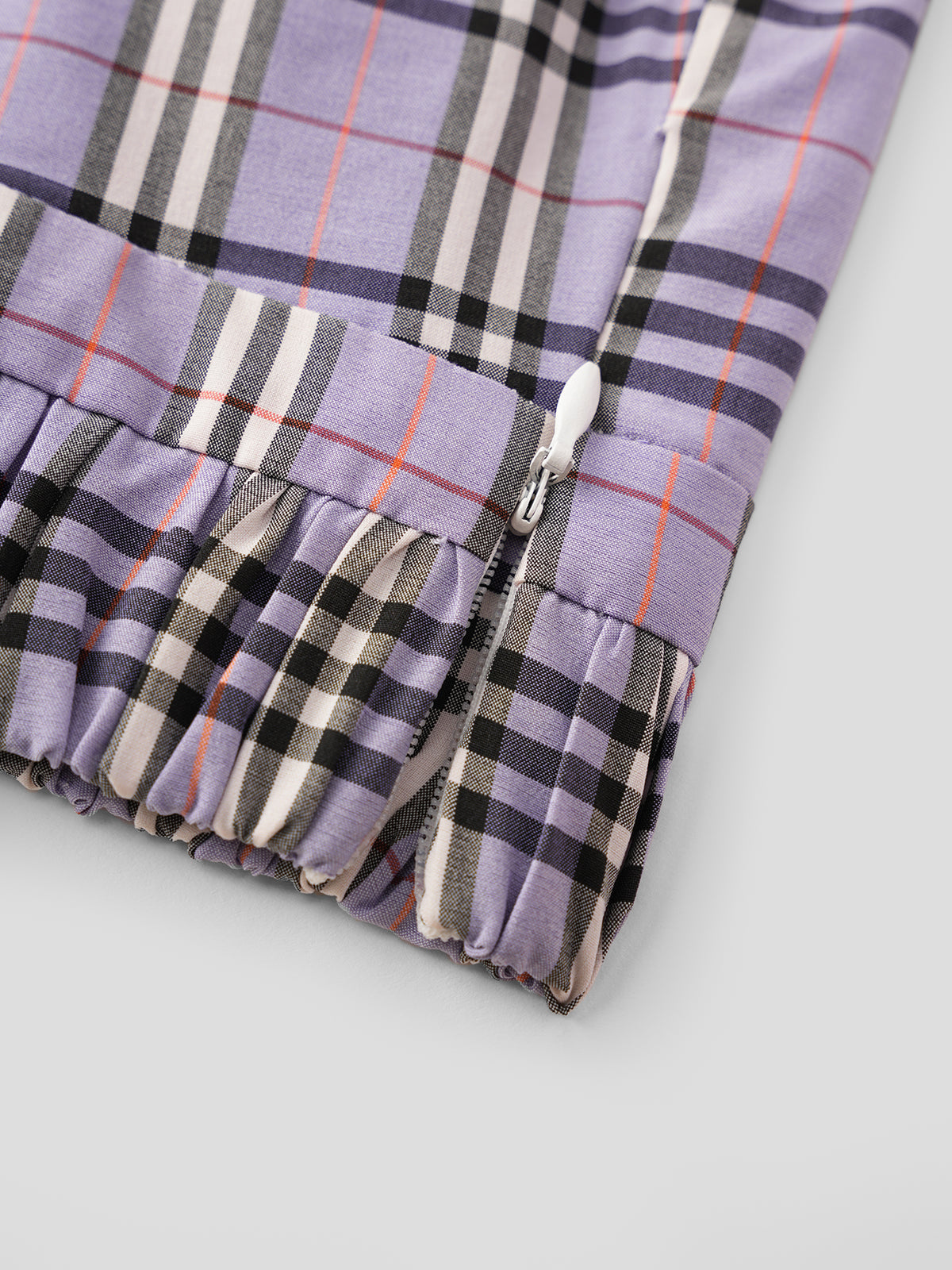 Plaid It Cool Bralette - Purple Check