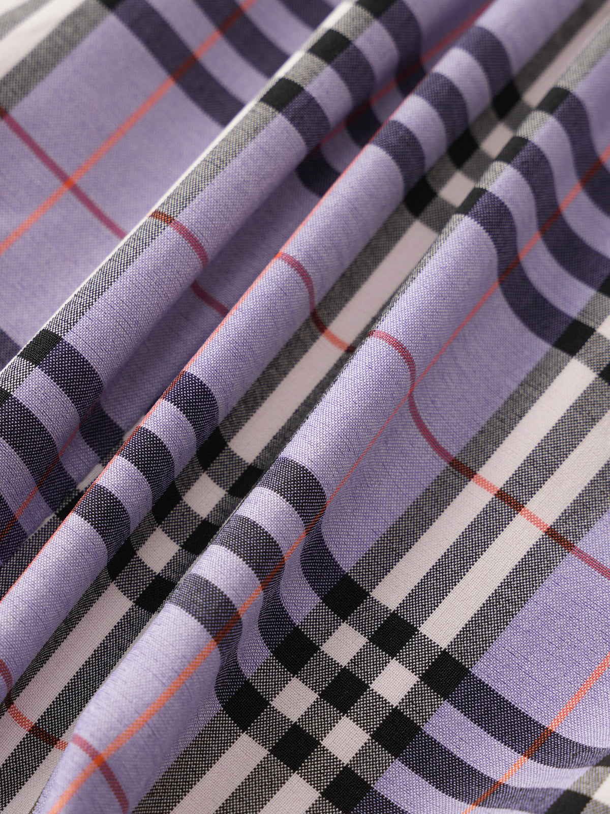 Plaid It Cool Bralette - Purple Check