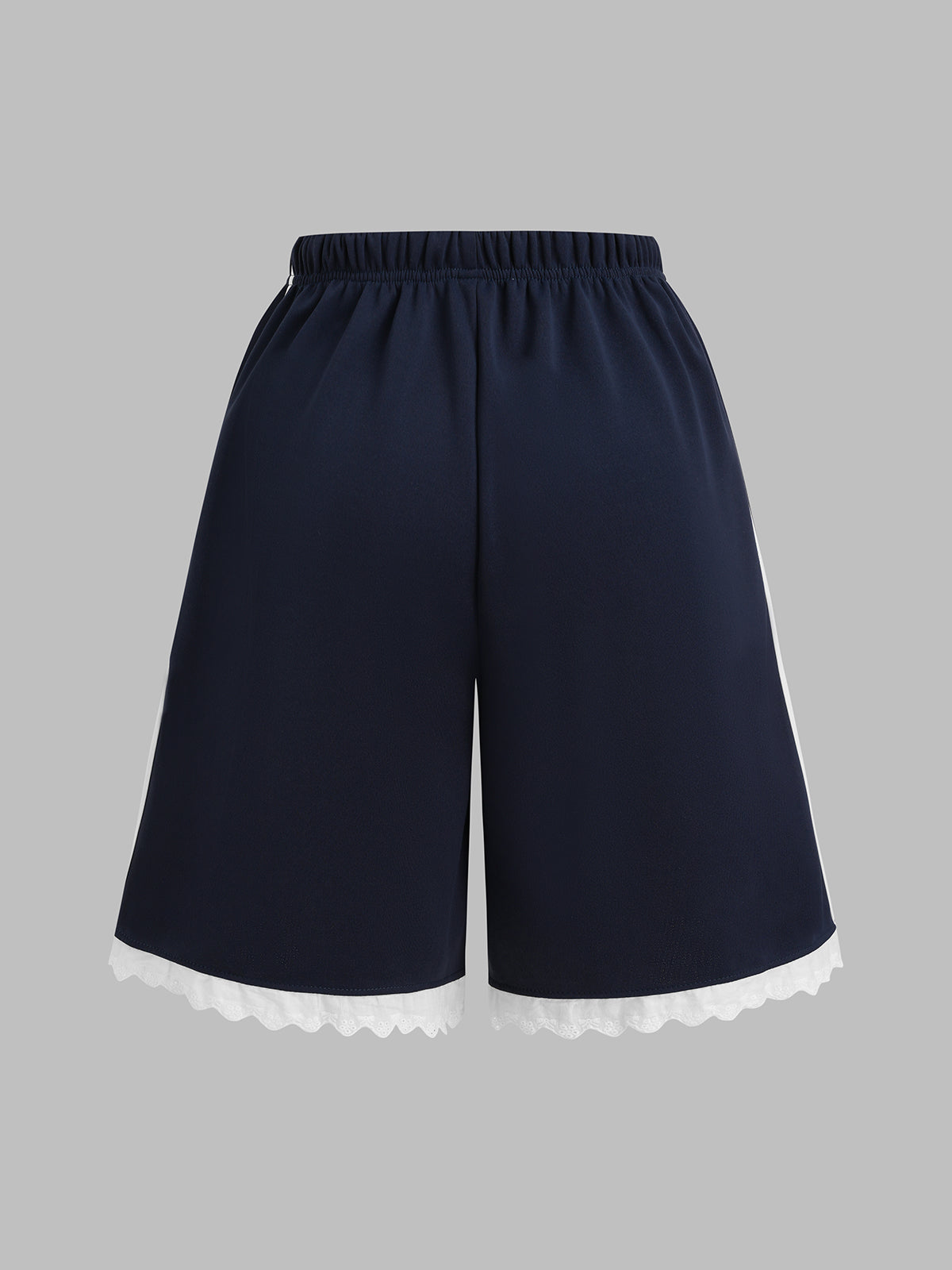 Benchwarmer Lace Shorts – Navy