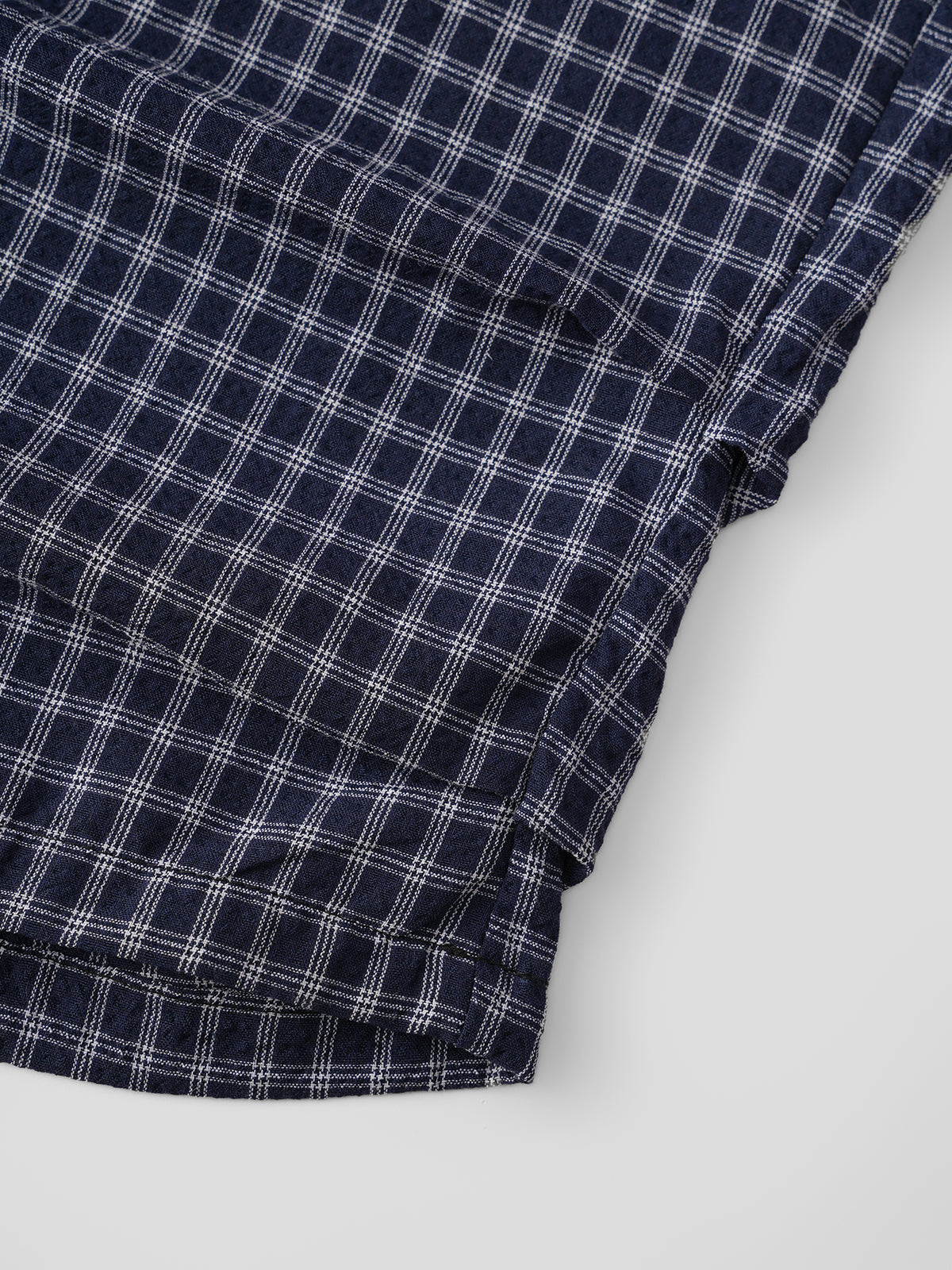 Library Bounce Shorts – Check Navy
