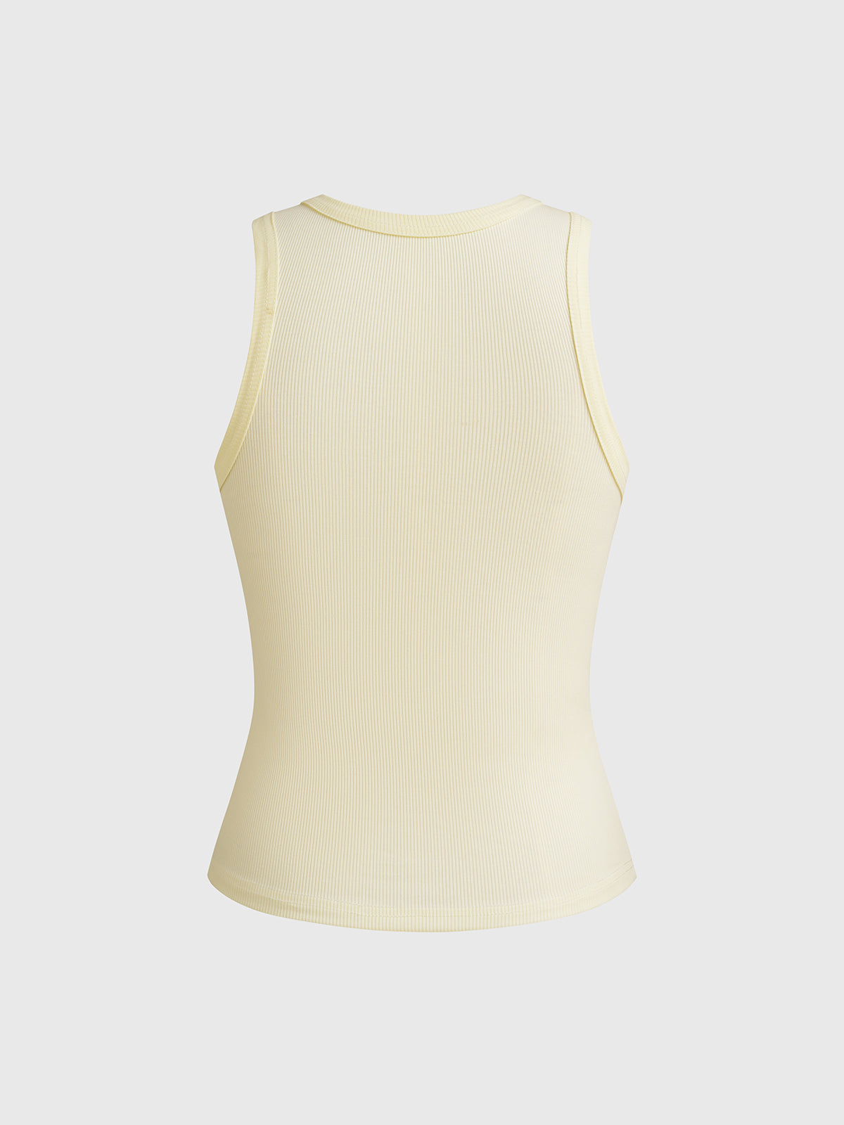 Brick Lane Skimming Denim Print Tank Top - Blue
