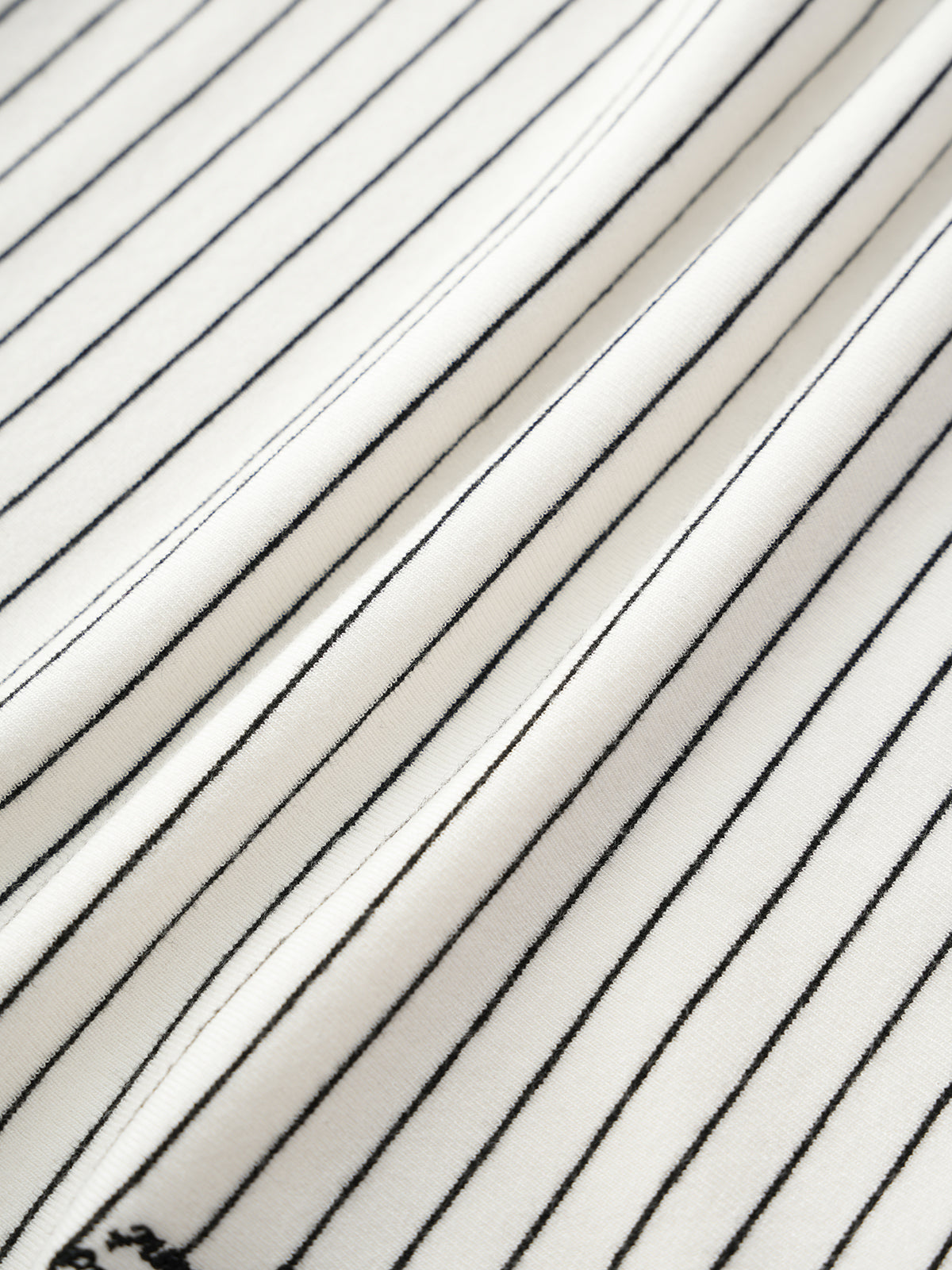 Halftime Pirouette Top – White Stripe