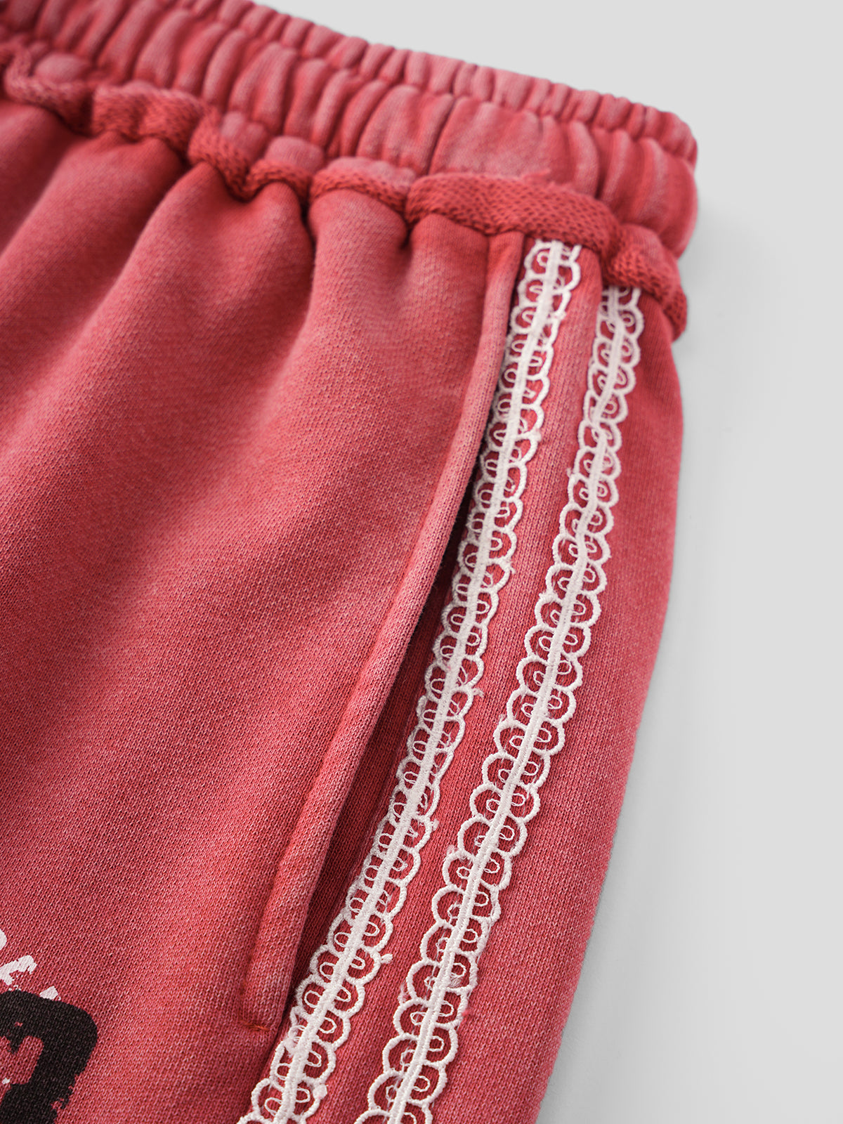 Don’t Text Me Shorts – Rose Red