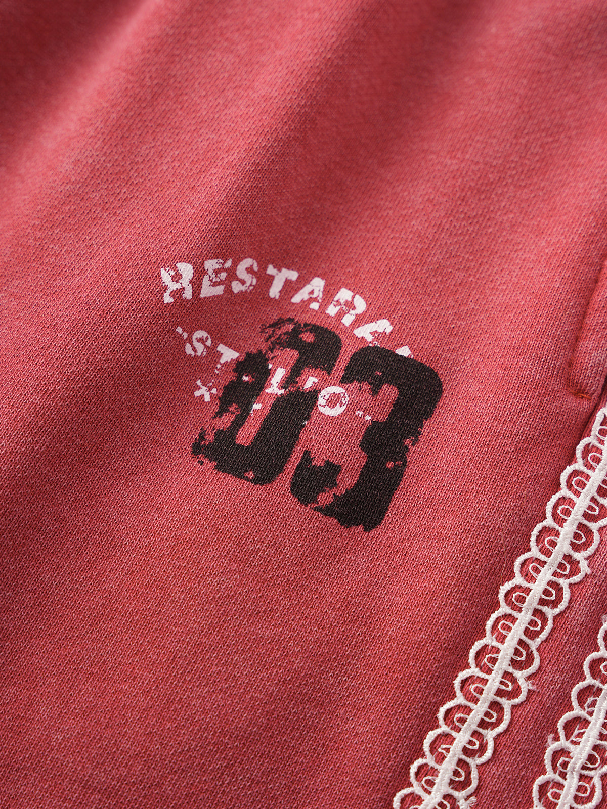 Don’t Text Me Shorts – Rose Red