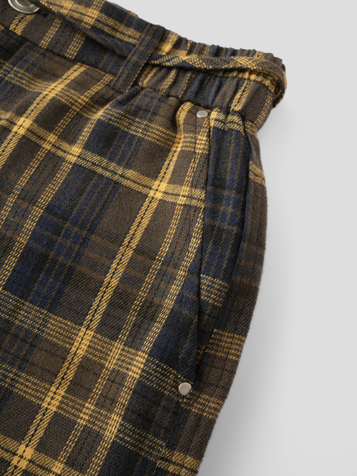 Library Loudmouth Shorts – Yellow Plaid