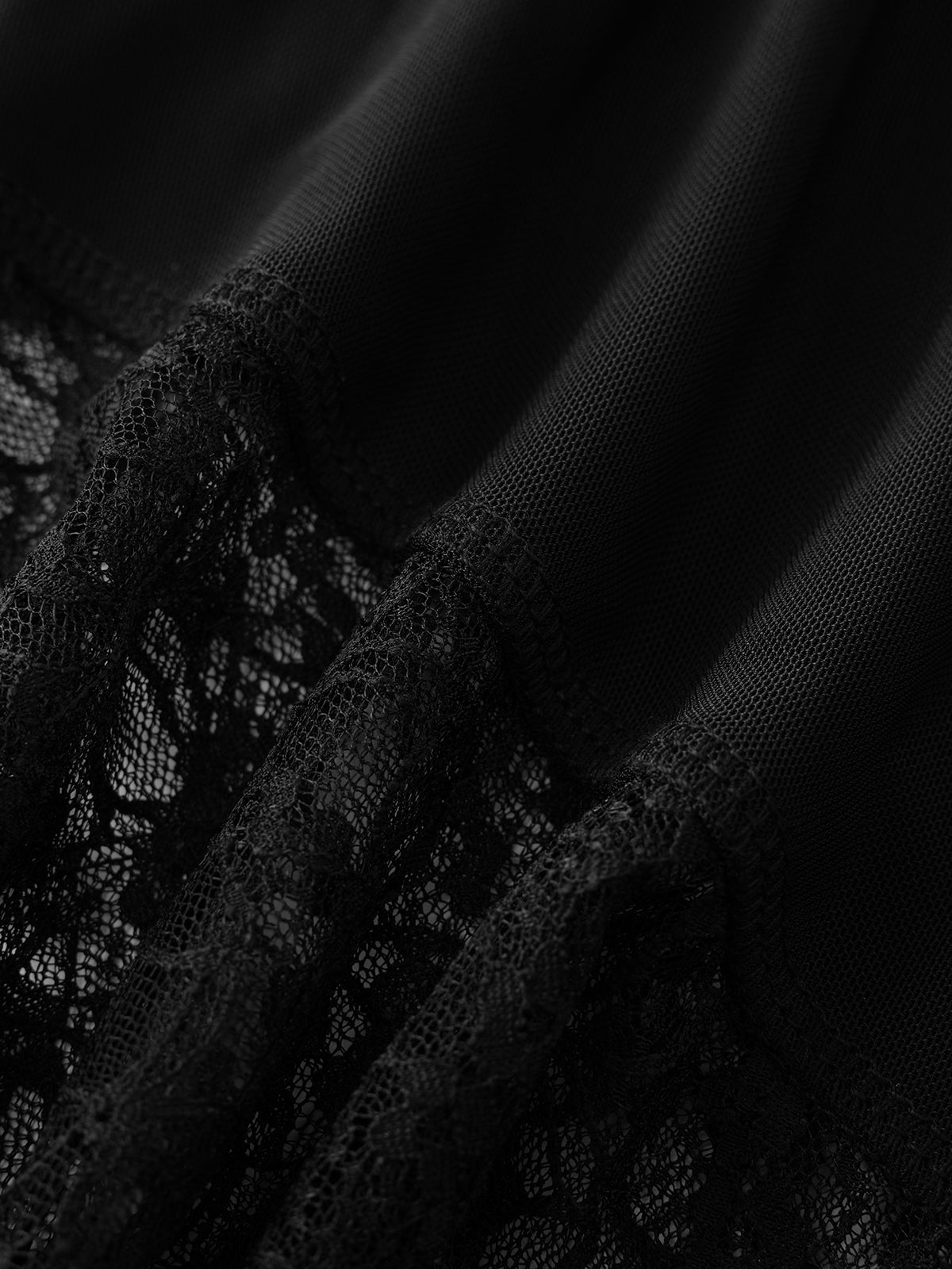 After Dark Email Skirt - Black Black