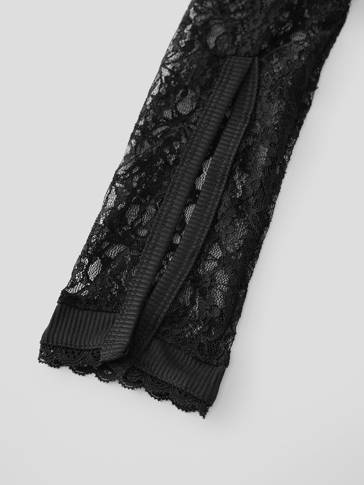 After Dark Email Tee - Lace Black