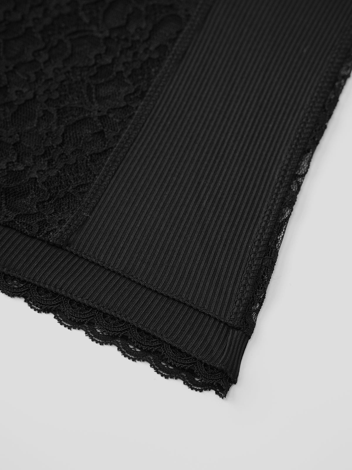 After Dark Email Tee - Lace Black