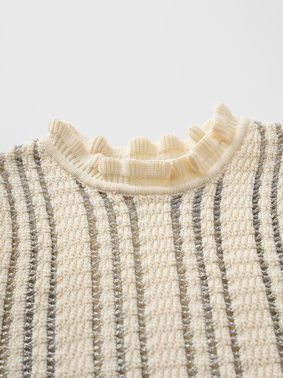Brick Lane Skimming Ruched Tank Top - Beige