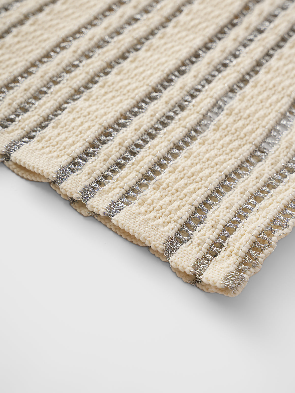 Brick Lane Skimming Ruched Tank Top - Beige