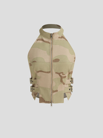 Backlot Loop Top – Dust Camo