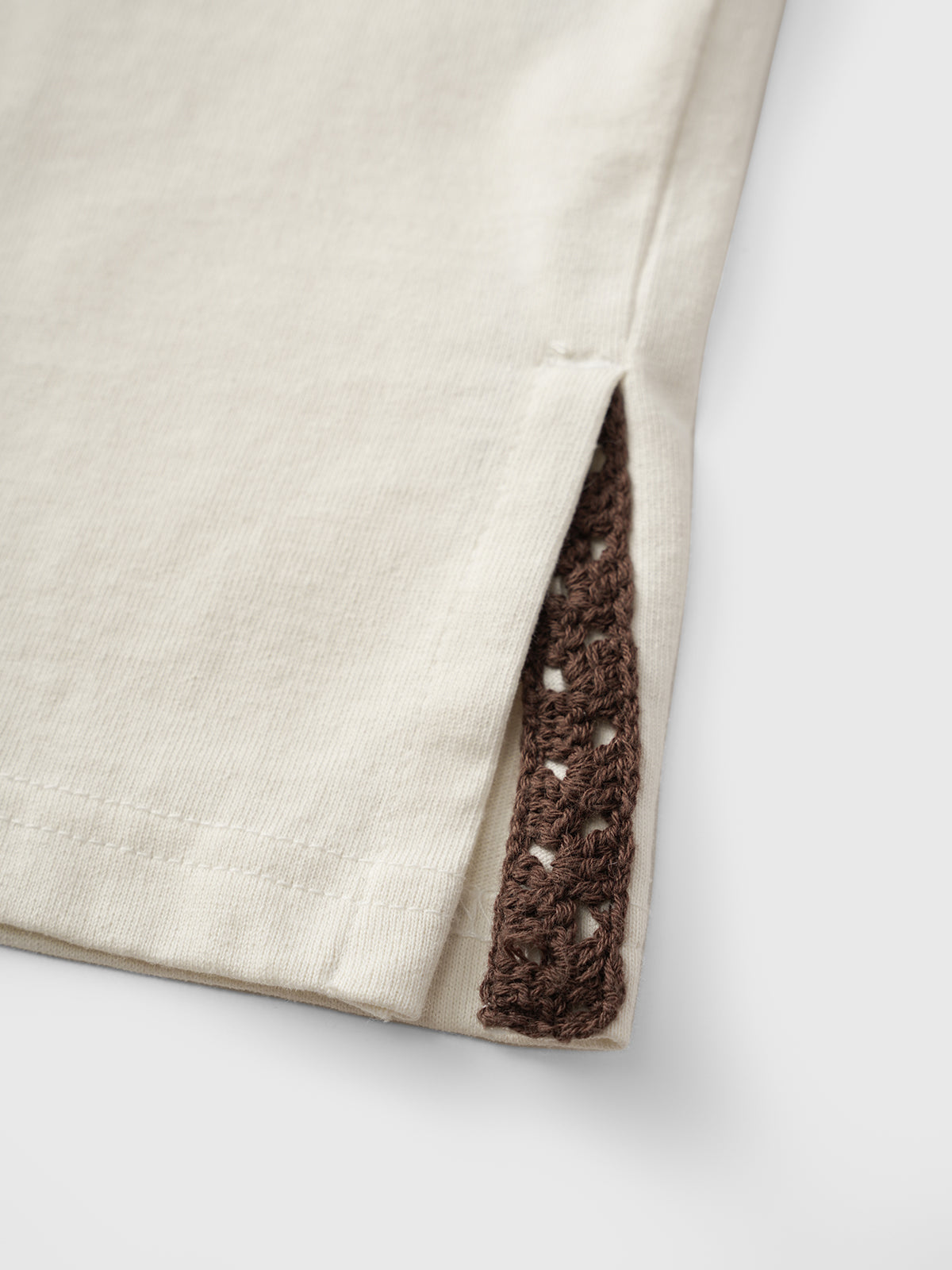 Co-ed Dorm Baggy Pocket T-Shirt - White