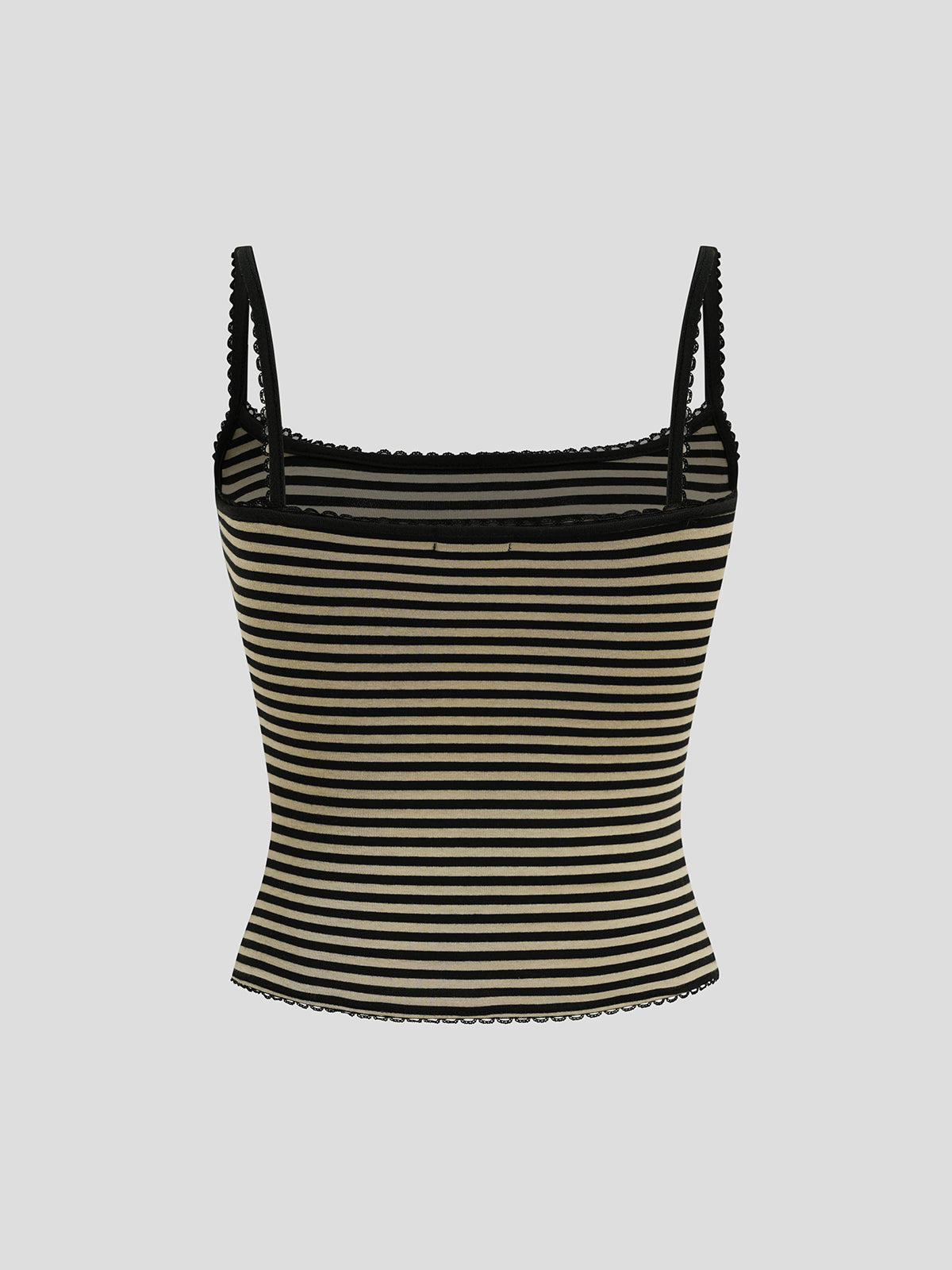 Close Track Knit Set Cami Top - Ink Brass