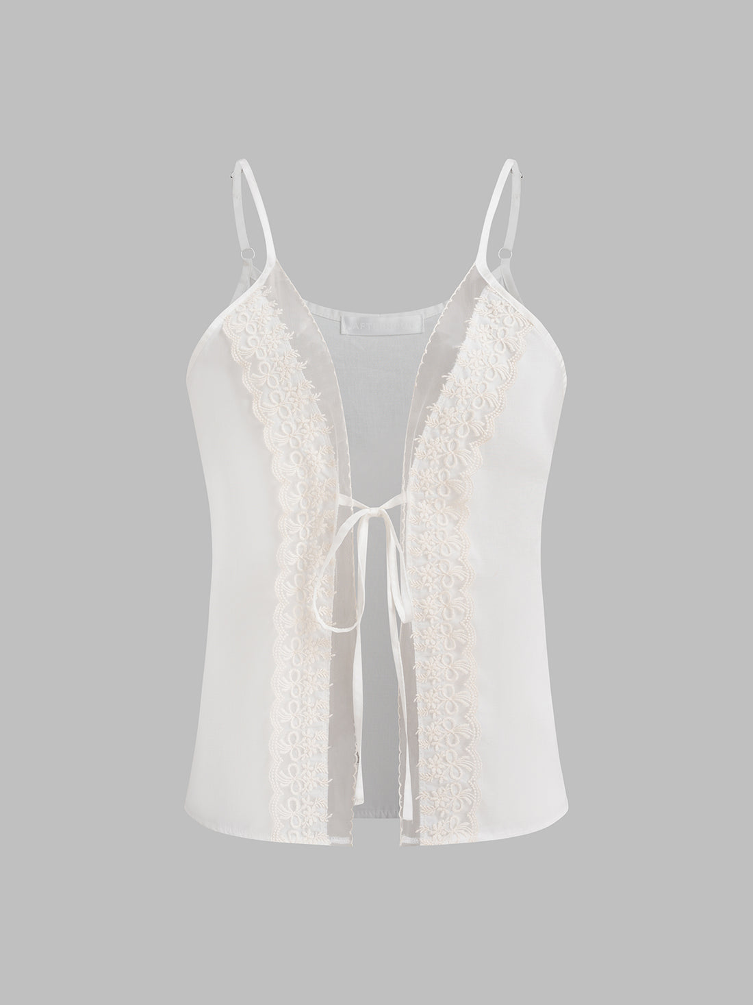 Dial Tone Cami Top – Cloud Cream