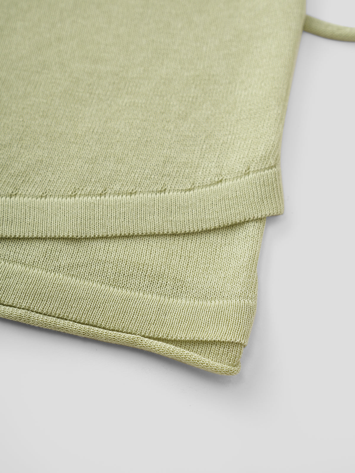Soft Cue Knit Tee – Dusty Lemon