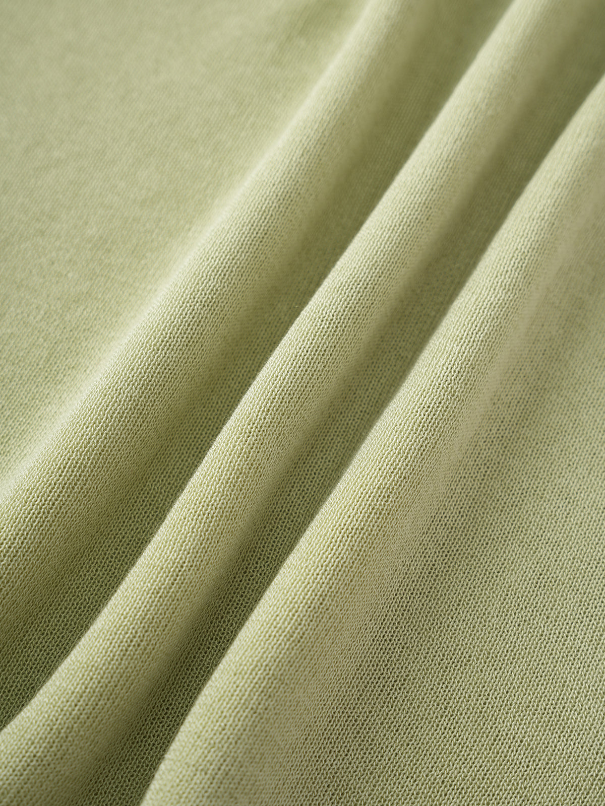Soft Cue Knit Tee – Dusty Lemon