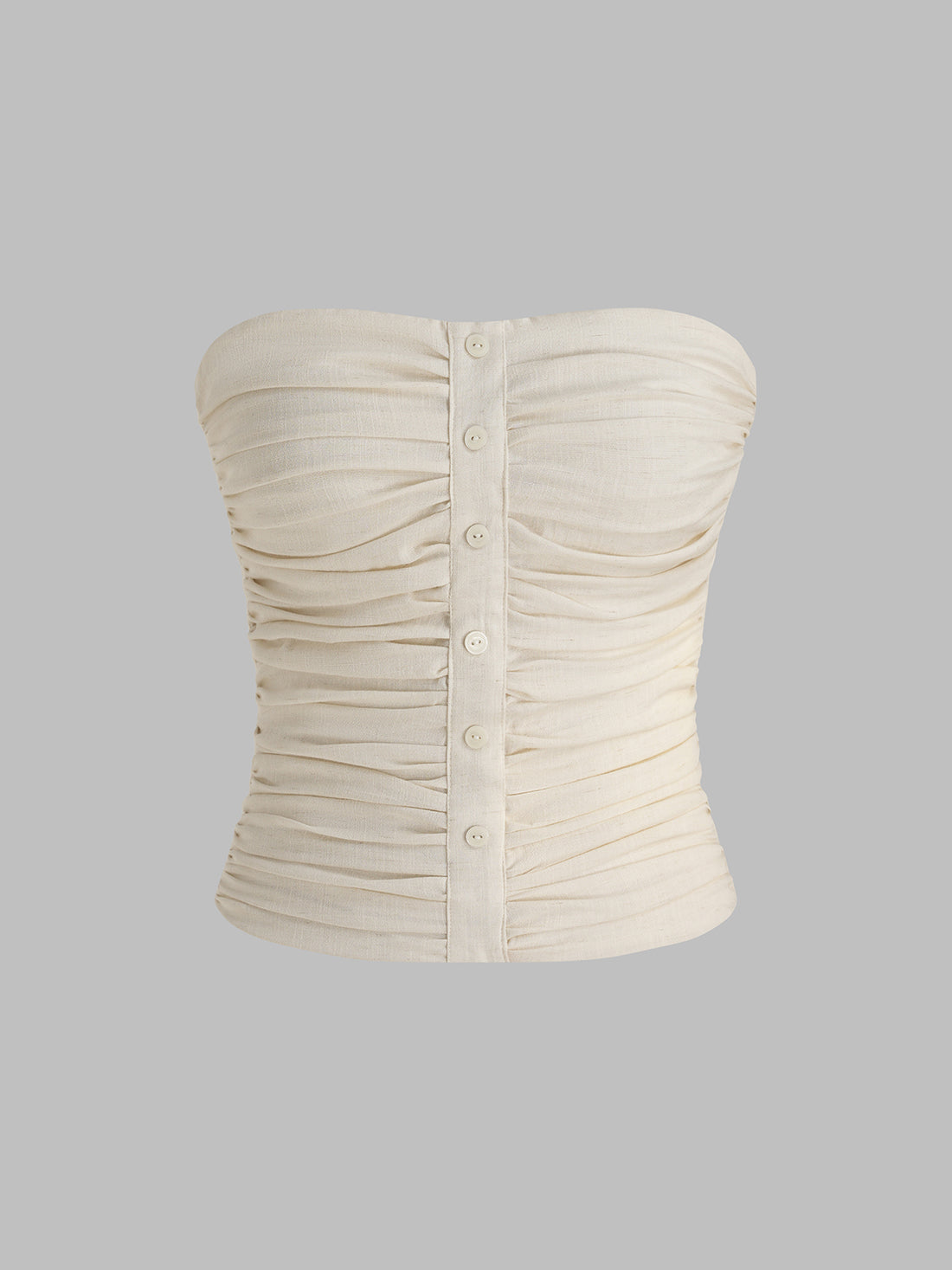 Twist Hour Tube Top - Skin Beige