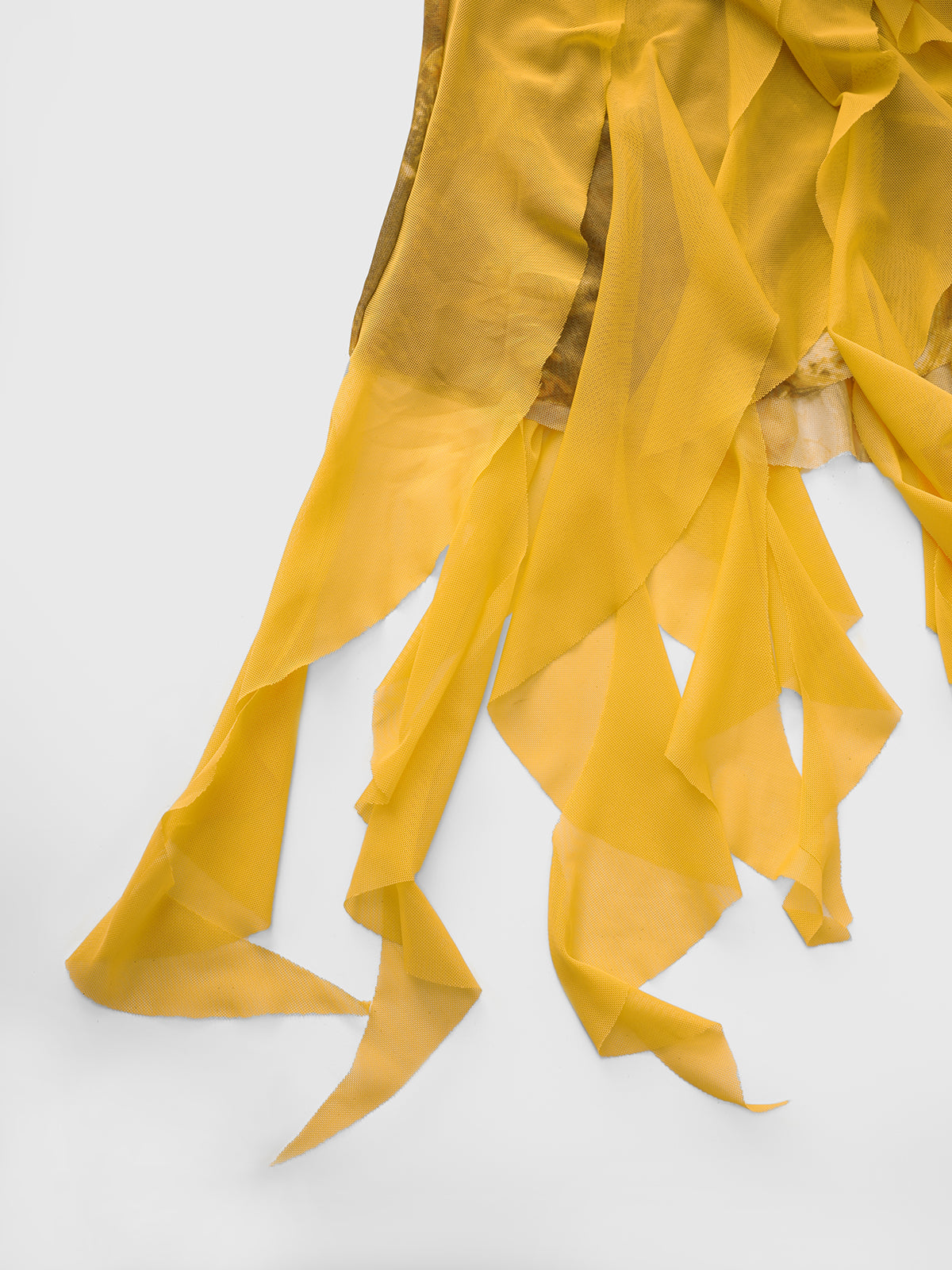 Brick Lane Halter Fringe Maxi Dress - Yellow