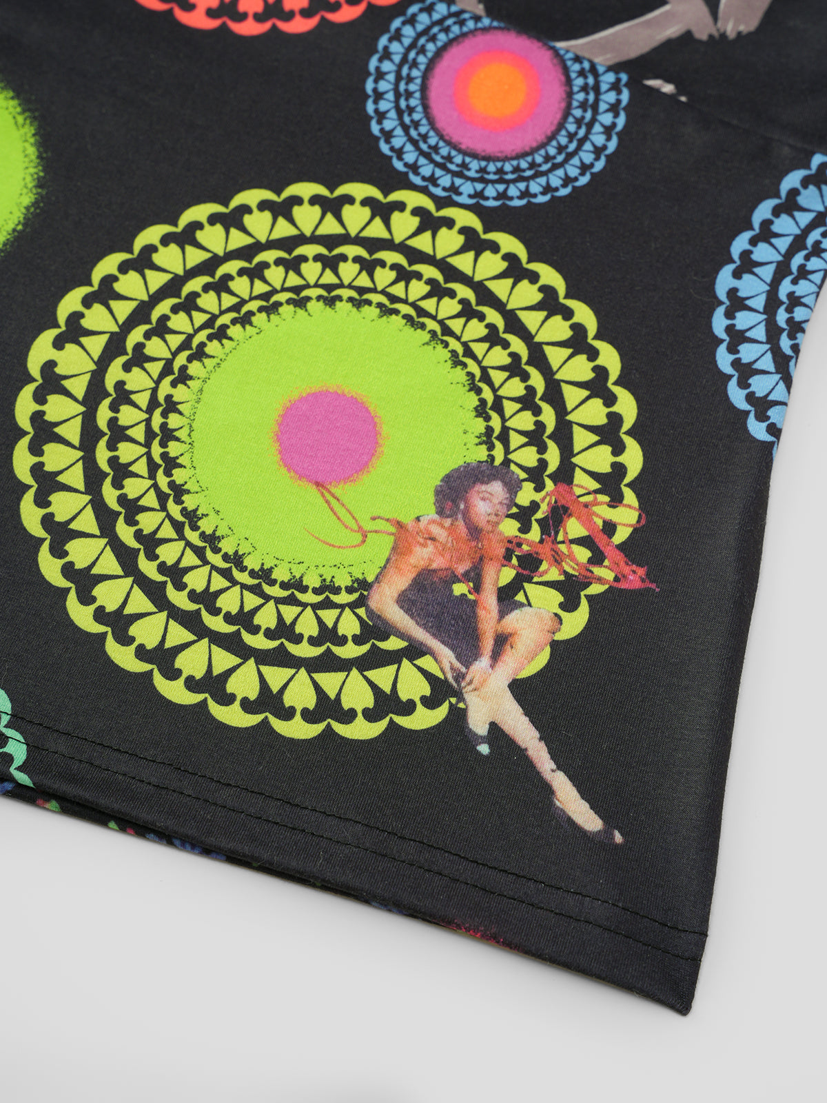 Night Pulse Tee - Black Neon