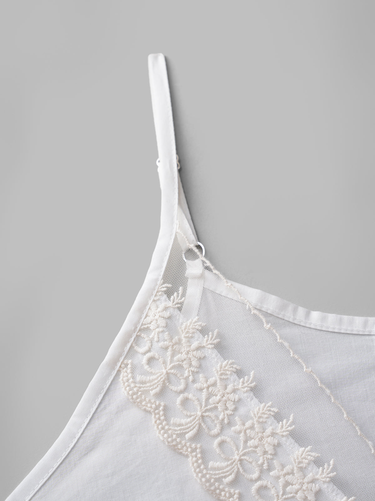 Dial Tone Cami Top – Cloud Cream