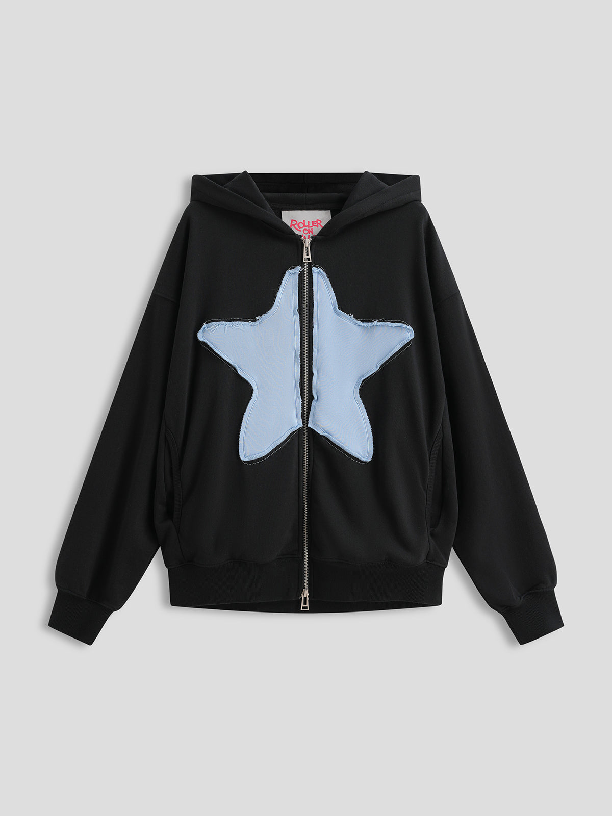 Astro Frontline Zip Hoodie - Black Sky