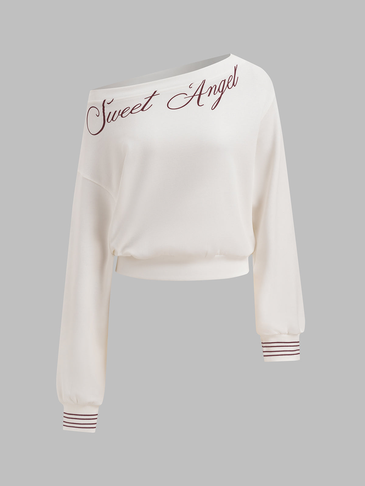 Angel Serve Set Hoodie - White Red