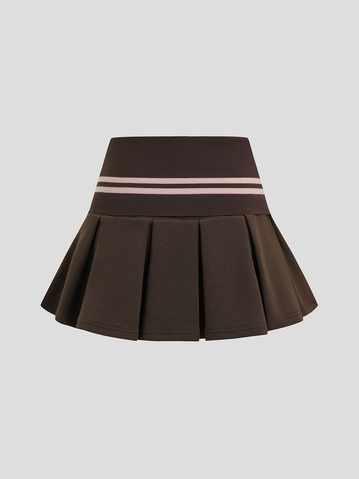 Angel Serve Set Skirt - Brown Pink