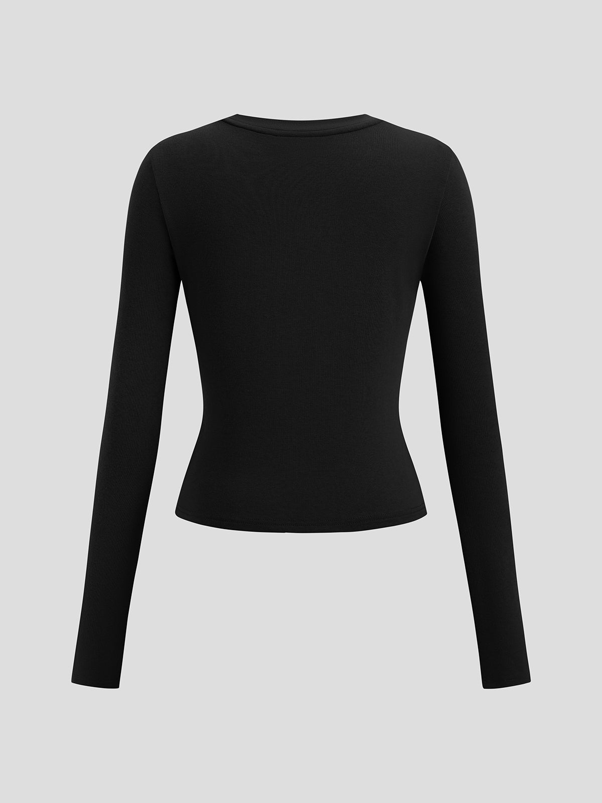Night Sketch Sleeve Top -Black Ink